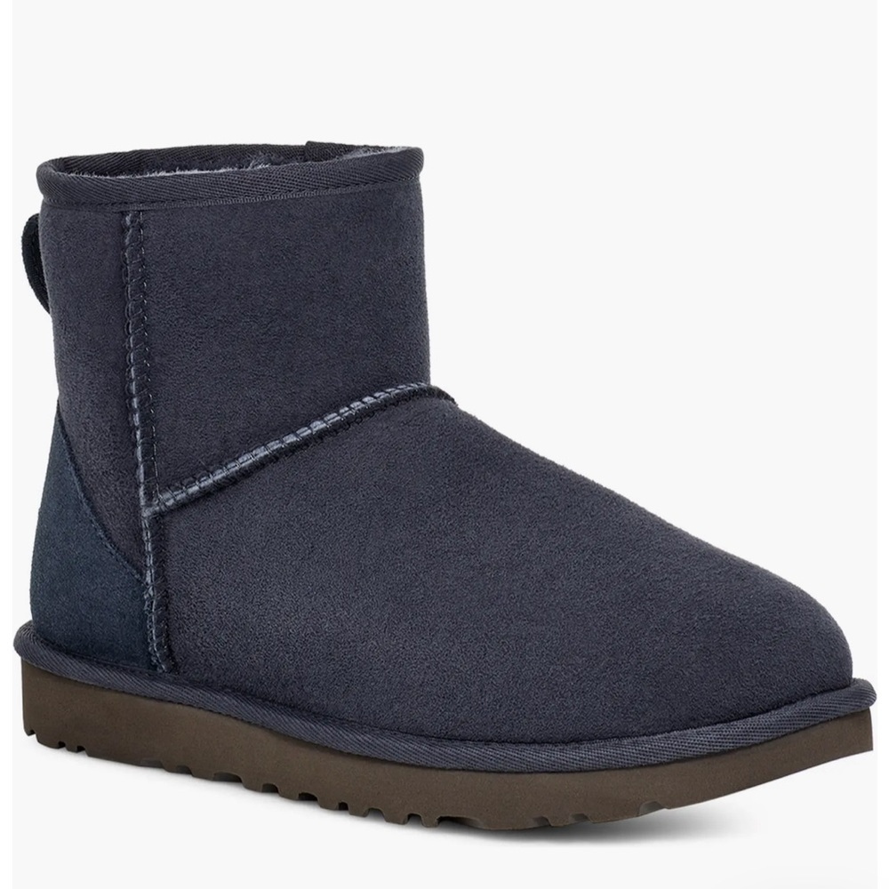 Navy Mini Ugg Boots